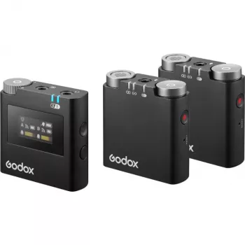 Godox Virso M2 2,4 GHz trådløst mikrofonsystem til optagelser