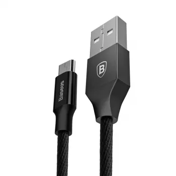 Baseus Yiven USB-A til Micro-USB-kabel 1,5 m 2 A sort
