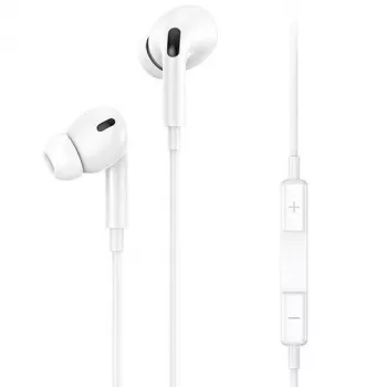 USAMS EP-41 MAX Lightning in-ear stereo-hovedtelefoner hvid