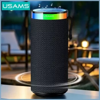 USAMS YX018 Portable Bluetooth 5.4 Speaker Black