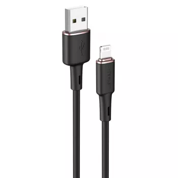 ACEFAST MFI-certificeret USB-A til Lightning-kabel 1,2 m sort (C2-02)