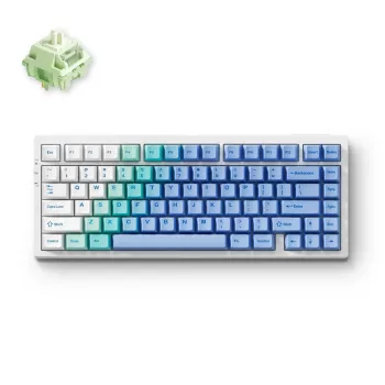 MCHOSE G75-12A tri-mode 75% mekanisk gaming-tastatur, gasket-mount, hot-swappable, RGB