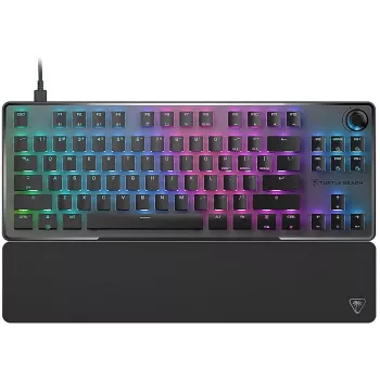 Turtle Beach Vulcan II TKL Pro mekanisk gaming-tastatur, sort, lineære switches, US-layout