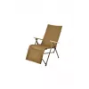 NATUREHIKE Nightfall foldbar solvogn med justerbar ryg, khaki
