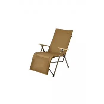 NATUREHIKE Nightfall foldbar solvogn med justerbar ryg, khaki