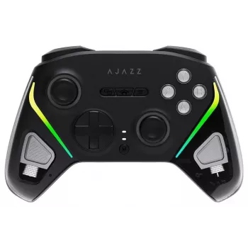 AJAZZ GP100-B trådløs RGB-controller til Switch/PC/iOS/Android - sort