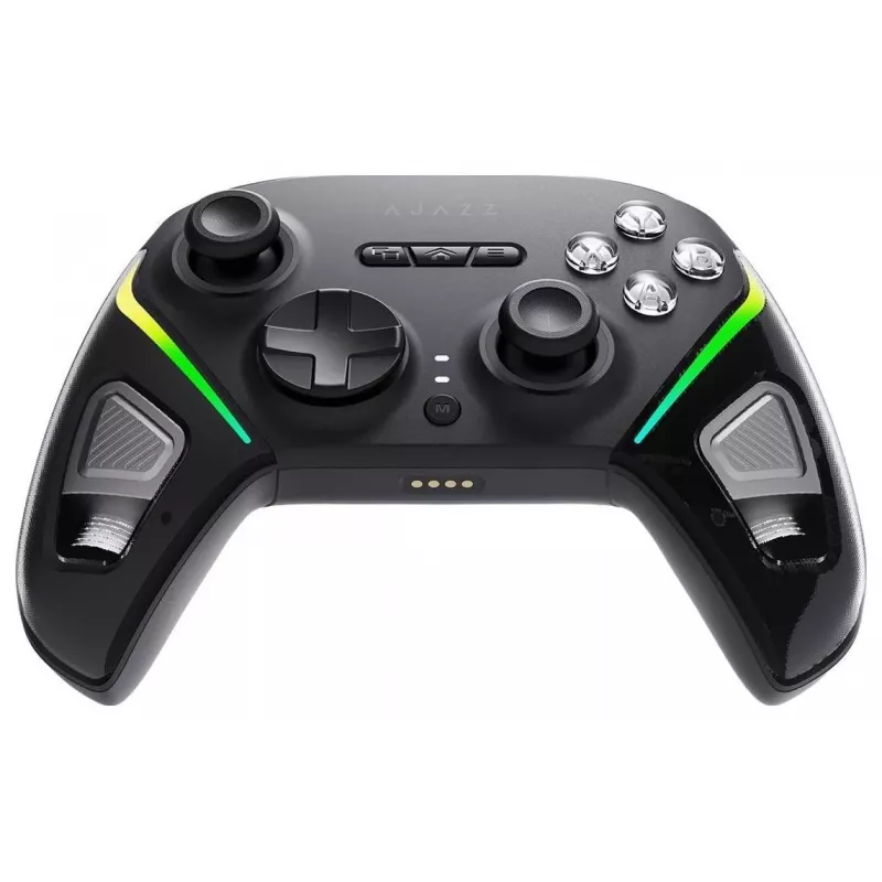 AJAZZ GP100-B trådløs RGB-controller til Switch/PC/iOS/Android - sort