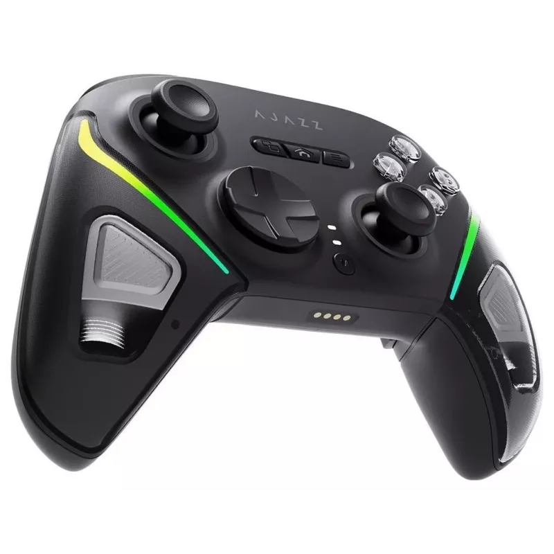 AJAZZ GP100-B trådløs RGB-controller til Switch/PC/iOS/Android - sort