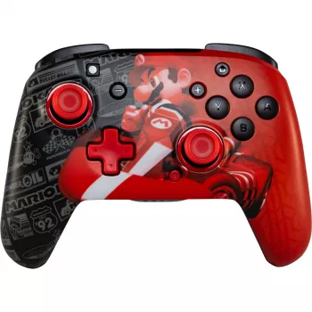 PDP Afterglow Wave Trådløs controller til Nintendo Switch – Grand Prix Mario Edition