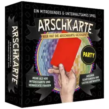 PEGASUS Arschkarte - Hvem trækker det korteste strå? Party Edition-kortspil