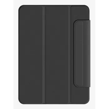 Pomologic BookCover etui til iPad Pro 11 (2024) M4 – sort folio med stander, sleep/wake-funktion, Apple Pencil-understøttelse