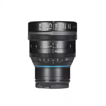 Irix Cine objektiv 15mm T2.6 til Canon RF-fatning – Metrisk fokusskala