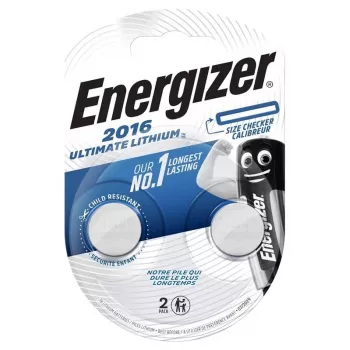 Energizer CR2016 lithium-knapcelle 3V, 2-pak