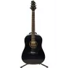 Samick D-1 BK dreadnought akustisk guitar - sort