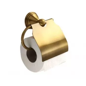 Romance 7525 44 vægholder til toiletpapir af messing, poleret krom