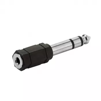 Vivanco VVAJACKAD35F63M 3,5-mm-jackadapter (bøsning til stik) stereo