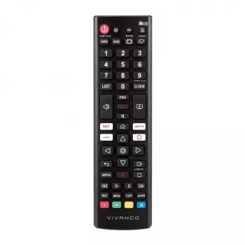 Vivanco VVREMOTELGK universel fjernbetjening til LG-tv - sort