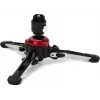 Manfrotto MVMXPROBASE fluid-stativfod med FLUIDTECH 3D-bevægelse til XPRO-stativer, sort