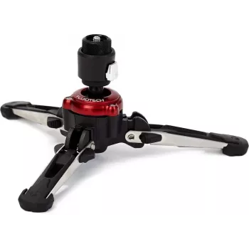 Manfrotto MVMXPROBASE fluid-stativfod med FLUIDTECH 3D-bevægelse til XPRO-stativer, sort