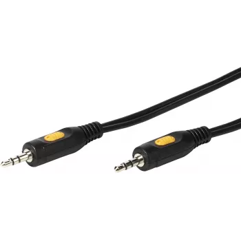 Vivanco lydkabel 3,5 mm til 3,5 mm 0,75 m (VVAJACK07MMK)