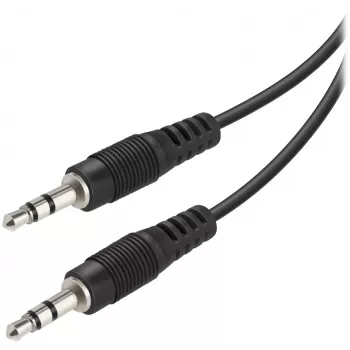 Vivanco lydkabel 3,5 mm til 3,5 mm 1,5 m (VVAJACK15MMK)