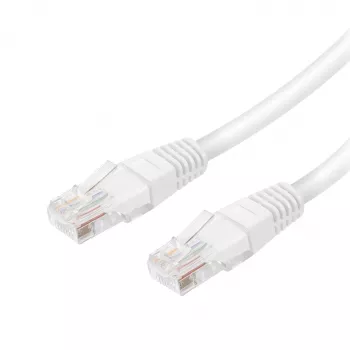 Vivanco VVITLAN5E2000W Cat5e UTP netværks-patchkabel 20 m hvid
