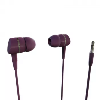 Vivanco VVEARSOLIDSOUNDR kablede in-ear-hovedtelefoner med 3,5 mm jackstik, rød