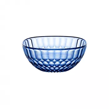 Guzzini Vanity bowl 25 cm Denim Blue – transparent SAN serverings- og dekorskål, 2,5 l