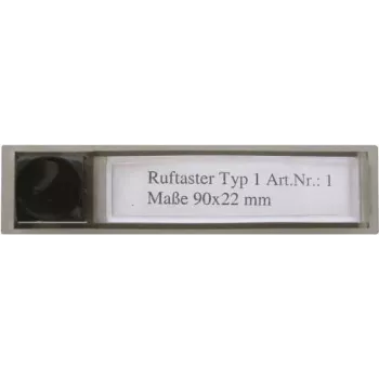 BTicino Terraneo 1 ringeknap-modul, 90x22 mm