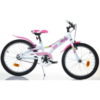 Børnecykel Candy 20 77330 hvid/pink
