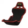 Sabelt SRP-1 sim-racingsæde, glasfiberskal, Formel-design, polstret - Racing Black