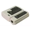 DSIT netværkskabeltester til RJ11 RJ12 RJ45 ISDN Cat5 Cat5e Cat6 Cat6a UTP STP med LED-indikator