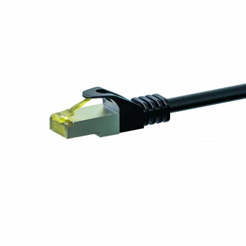 DSIT Cat.7 S/FTP PiMF RJ45 netværks-patchkabel, 3m, sort
