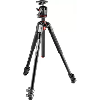 Manfrotto 190XPRO3 aluminiumstativ med XPRO-kuglehoved og 200PL-PRO hurtigskiftplade