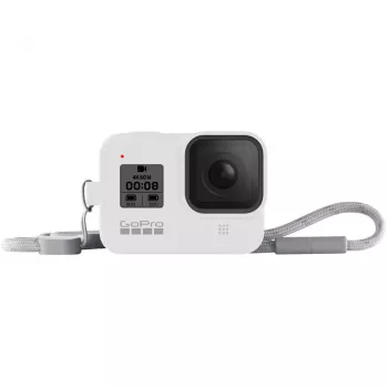 Hylster + bærestrop GoPro til HERO8 Black, White Hot (AJSST-002)