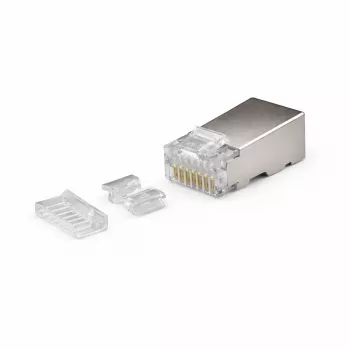DSIT SFTP RJ45 CAT6a netværksstik til fleksible kabler - 10-pak
