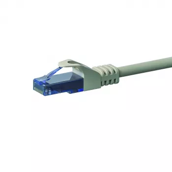 DSIT CAT6a U/UTP 100 % kobber netværks-patchkabel 7,5 m grå