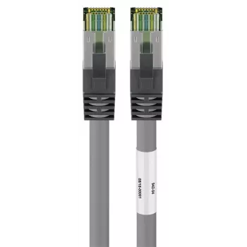 DSIT RJ45-netværkskabel S/FTP PiMF CAT 8 rå kabel grå 0,50 m