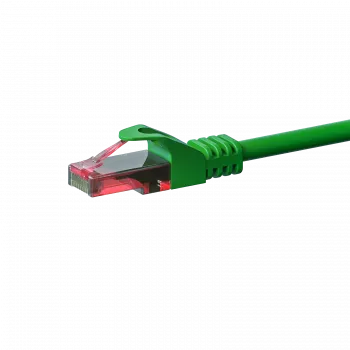 DSIT CAT6 U/UTP-netværkskabel, 0,15 m, grøn, 100 % kobber (DC-63-001)