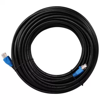 DSIT DANICOM CAT6 udendørs UTP-kabel – 30 m – sort (DC-OUT-C60-300)