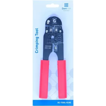 DSIT DC-TOOL-RJ45 RJ45 Crimpetang med Kabelklipper og Afisoleringstang