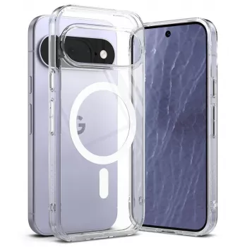 Ringke Fusion Magnetic MagSafe-etui til Google Pixel 11 - transparent