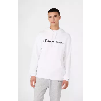 Champion Men's Hooded Sweatshirt White 221917 WW001 XL