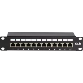 DSIT DS-10Patch5-12FTP 10 inch 12-port FTP Cat 5e patchpanel