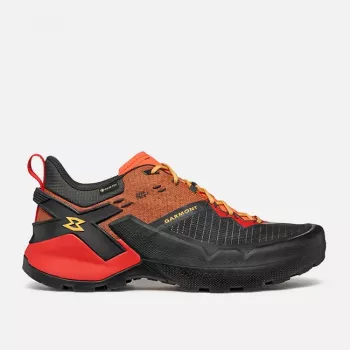 Garmont 9.81 Onyx GTX herre Fast Hiking-sko - Raven Black/Firecracker Orange (EU 42.5)
