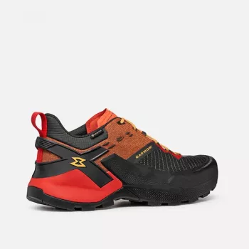 Garmont 9.81 Onyx GTX herre Fast Hiking-sko - Raven Black/Firecracker Orange (EU 42.5)