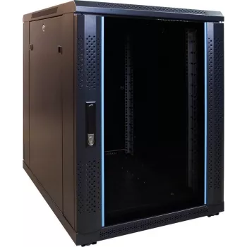 DSIT DS6615-MINI 15U 600x600mm Wall-Mount Server Cabinet with Glass Door