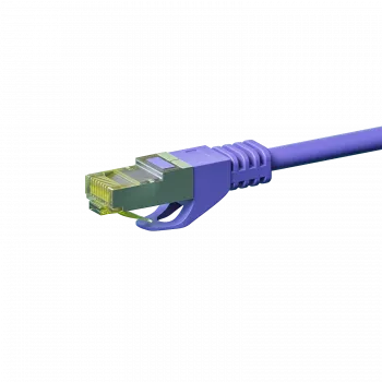 DSIT Cat.7 S/FTP (PiMF) RJ45 netværkskabel, violet, 3m