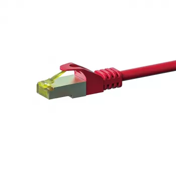 DSIT Cat.7 S/FTP PiMF RJ45 netværkskabel, rød, 50 m (DC-75-500)