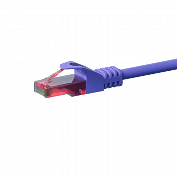 DSIT CAT6 U/UTP netværkskabel, 2 m, violet, 100 % kobber (DC-68-020)